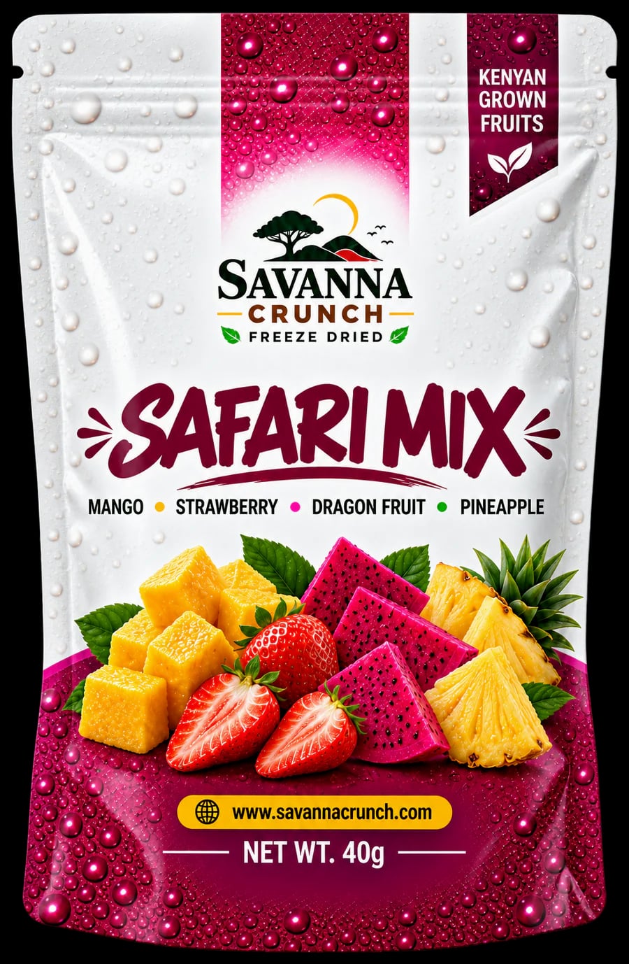 Savanna Crunch Safari Mix 40g pouch